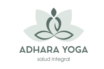 Logotipo Adhara yoga bilbao